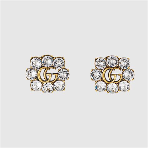 gucci lovelight ring double g|Gucci Double G hoop earrings.